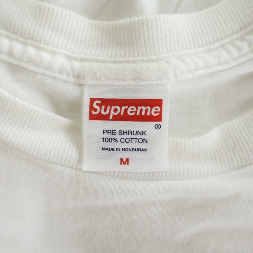 SUPREME(シュプリーム) 25SS Aphex Twin Donkey Rhubarb L/S Tee エイフェックスツイン ドンキー ルバーブ 長袖Tシャツ カットソー ホワイト