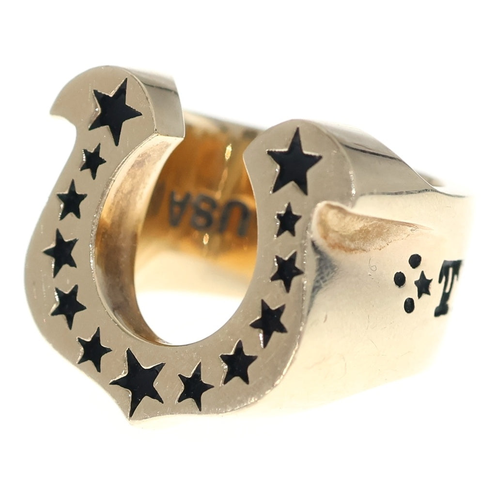 TENDERLOIN(テンダーロイン) 8K T-H.S RING SILVER ホースシューリング 指輪 ゴールド