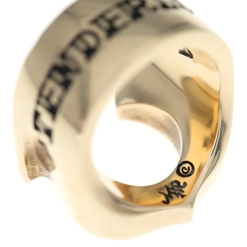TENDERLOIN(テンダーロイン) 8K T-H.S RING SILVER ホースシューリング 指輪 ゴールド