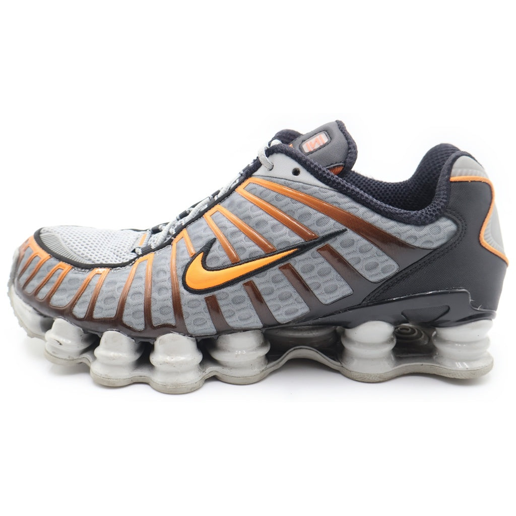 NIKE(ナイキ) SHOX TL BRIGHT MANDARIN ショックスTL ブライトマンダリン ローカットスニーカー グレー/オレンジ/ブラック US9.5/27.5cm AV3595-011