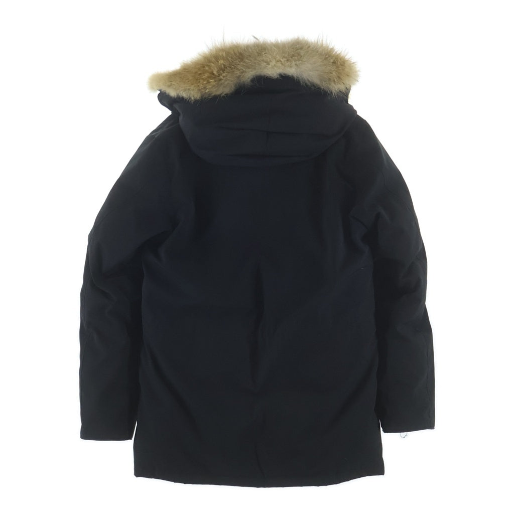 CANADA GOOSE(カナダグース) CITADEL シタデル ロゴパッチ マルチポケット フーデッドジップアップダウンジャケット 4567JM ブラック