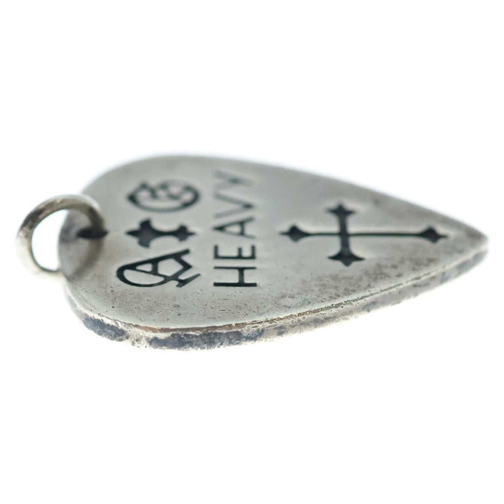 A&G(エーアンドジー) HEAVY PICK ヘビーピック フレア ネックレストップ シルバー
