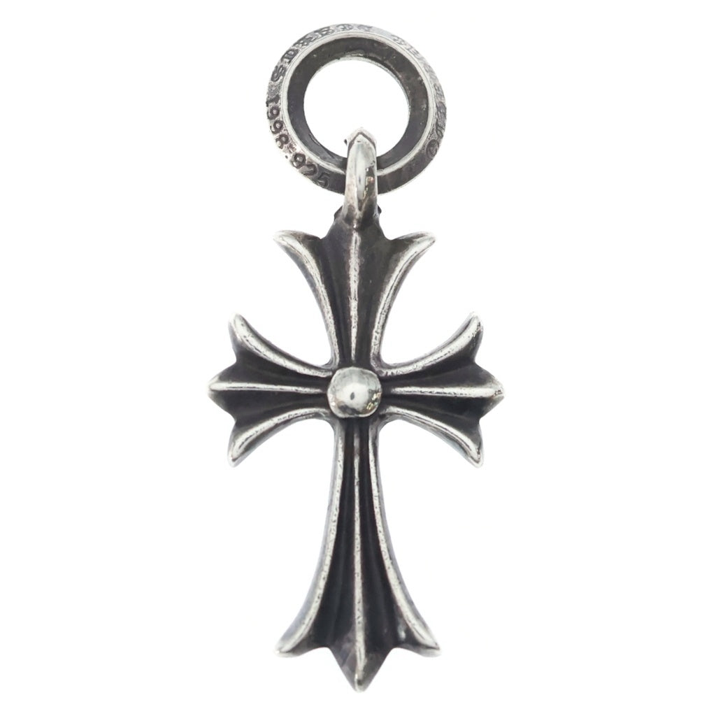 CHROME HEARTS(クロムハーツ) TINY CH CROSS タイニーCHクロス チャーム シルバーネックレストップ