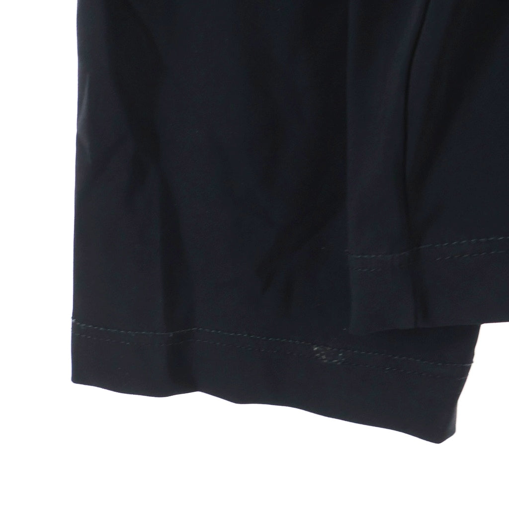 MM6 Maison Margiela(エムエムシックスメゾンマルジェラ) 24AW Turtleneck Long sleeve T shirt タートルネック 長袖プリントTシャツ カットソー ブラック SH2NH0006