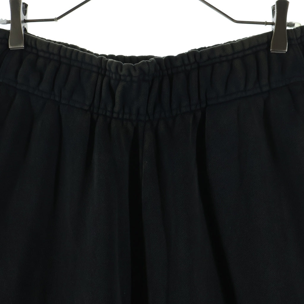 entire studios(エンタイア スタジオ) FULL SWEATPANT フルスウェットパンツ ウォッシュド ブラック ES2489 PO0209