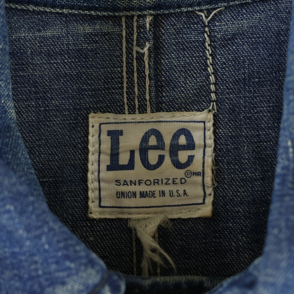 LEE(リー) 70S VINTAGE ヴィンテージ 91J-J デニムカバーオール インディゴ