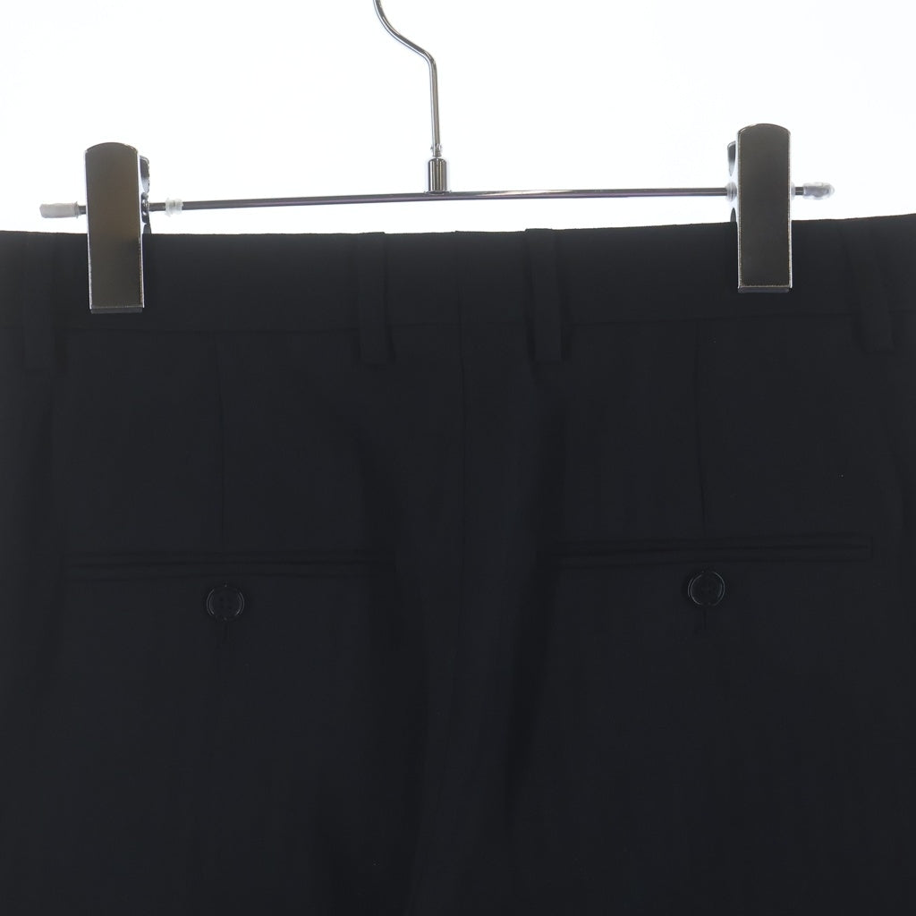 CELINE(セリーヌ) FLARED CROPPED PANT クロップド ストライプ柄 フレアスラックスパンツ ブラック 2P401138Q