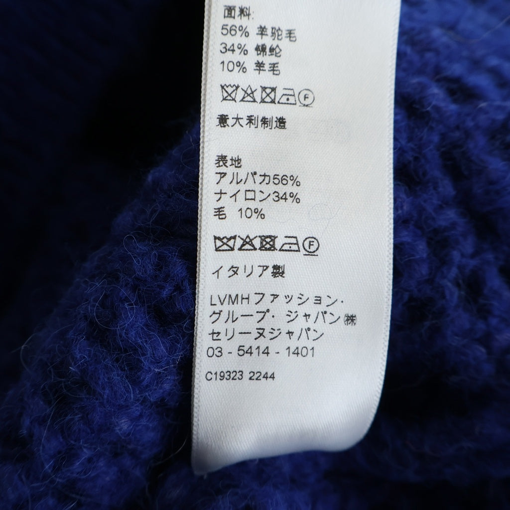 CELINE(セリーヌ) WOOL HOODIE ウール 星条旗 フーデット ニット セーター マルチ 2AF44973T