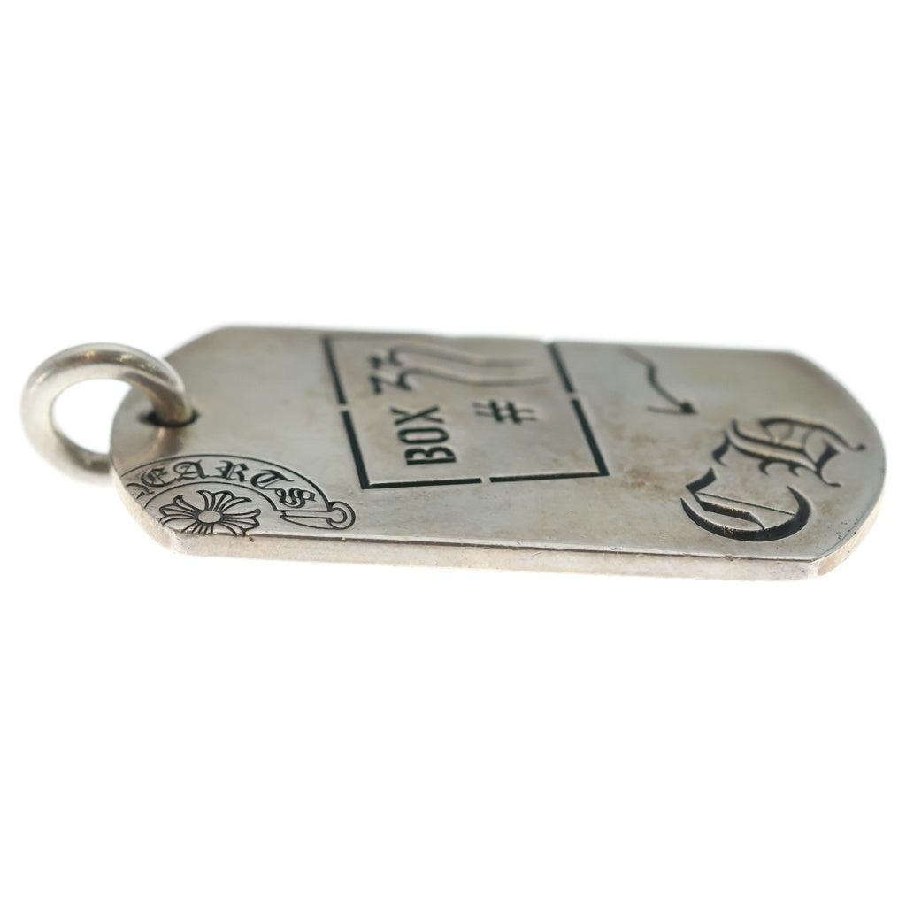 CHROME HEARTS(クロムハーツ) DOG TAG AOYAMA 20TH CH 青山20周年記念ドッグタグネックレストップ シルバー