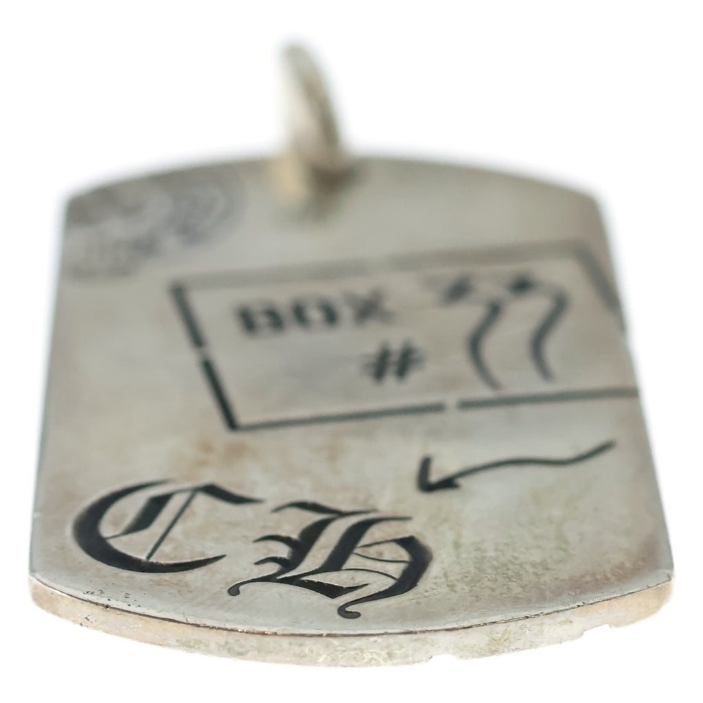 CHROME HEARTS(クロムハーツ) DOG TAG AOYAMA 20TH CH 青山20周年記念ドッグタグネックレストップ シルバー