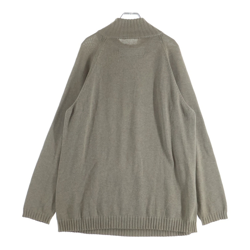 UNDERCOVER(アンダーカバー) 99SS レリーフ期 Half Zip Knit ハーフジップニット ベージュ