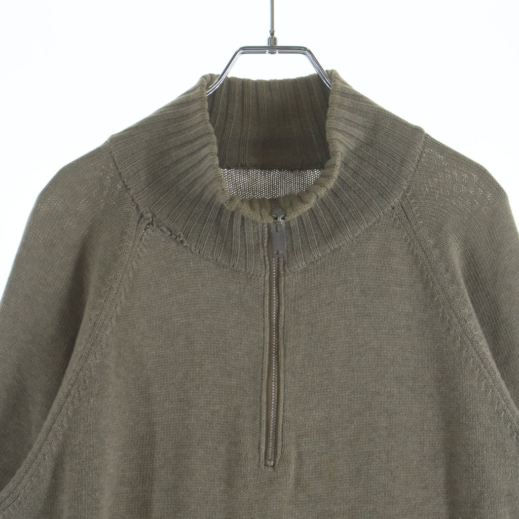 UNDERCOVER(アンダーカバー) 99SS レリーフ期 Half Zip Knit ハーフジップニット ベージュ
