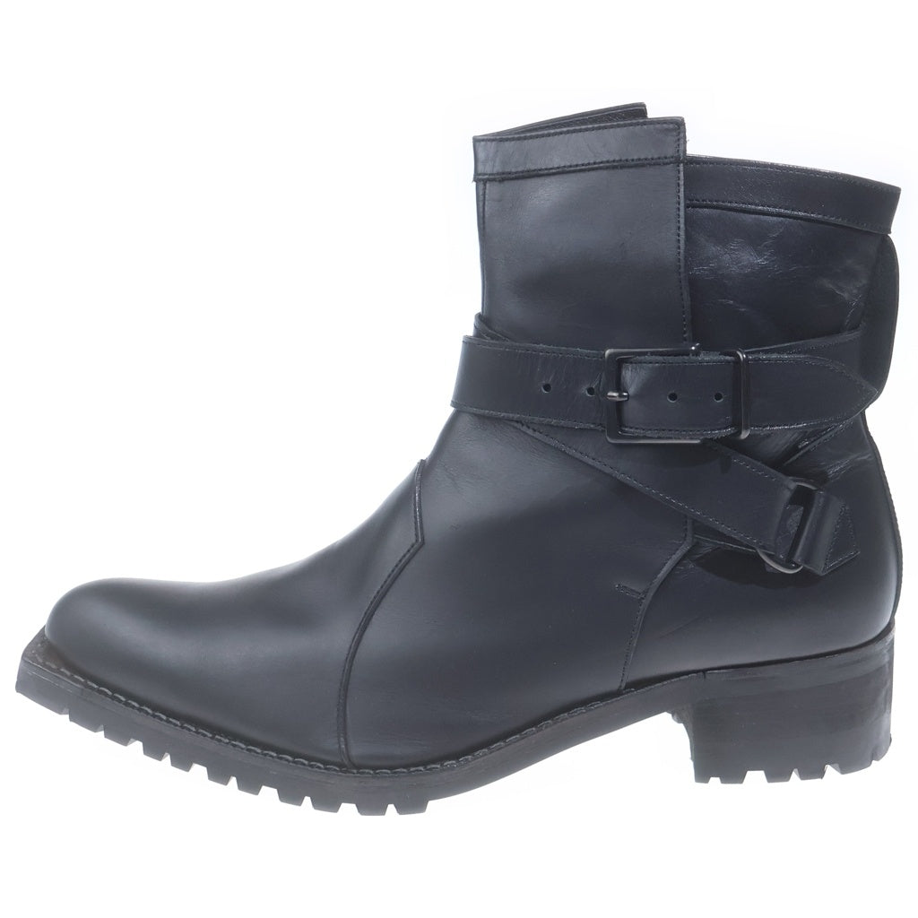 kiryuyrik(キリュウキリュウ) Cow Hide Long Jodhpur Boots ロングジョッパーブーツ アンクルブーツ ブラック