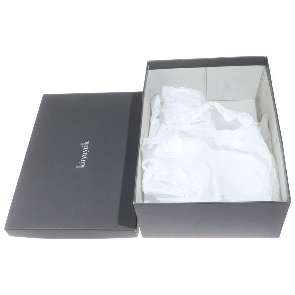 kiryuyrik(キリュウキリュウ) Cow Hide Long Jodhpur Boots ロングジョッパーブーツ アンクルブーツ ブラック