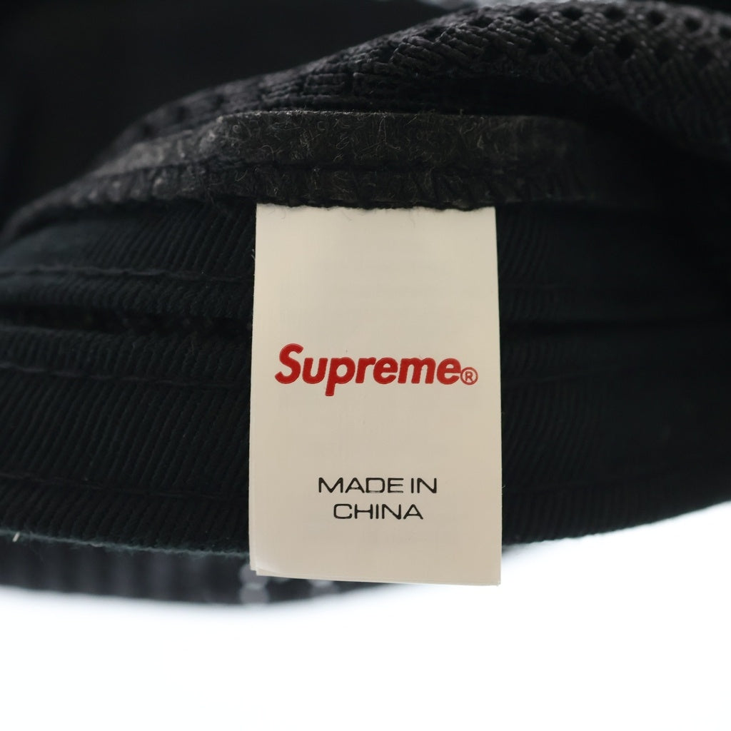 SUPREME(シュプリーム) 24AW Mesh Pocket Camp Cap メッシュ ポケット キャンプキャップ 帽子 ブラック
