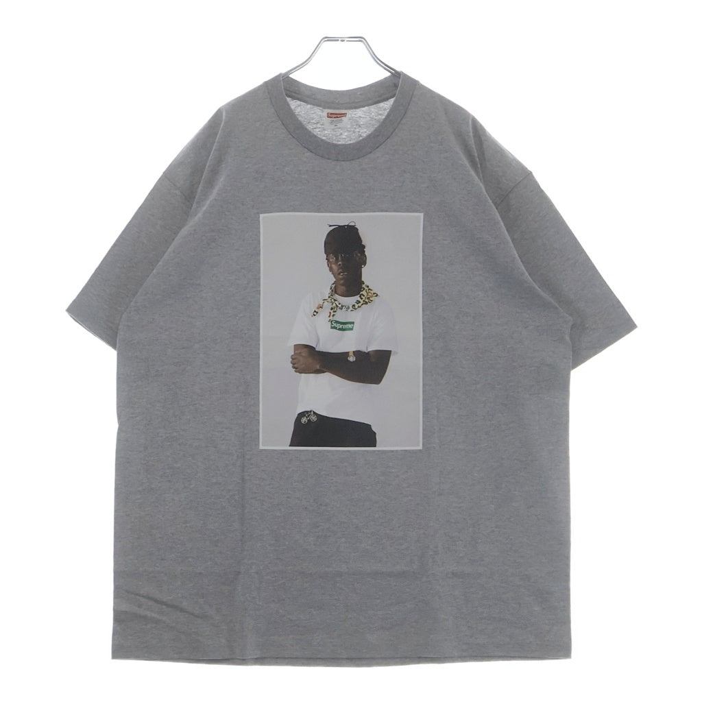 SUPREME(シュプリーム) 24AW Tyler The Creator Tee タイラーザクリエーター プリント 半袖Tシャツ カットソー グレー