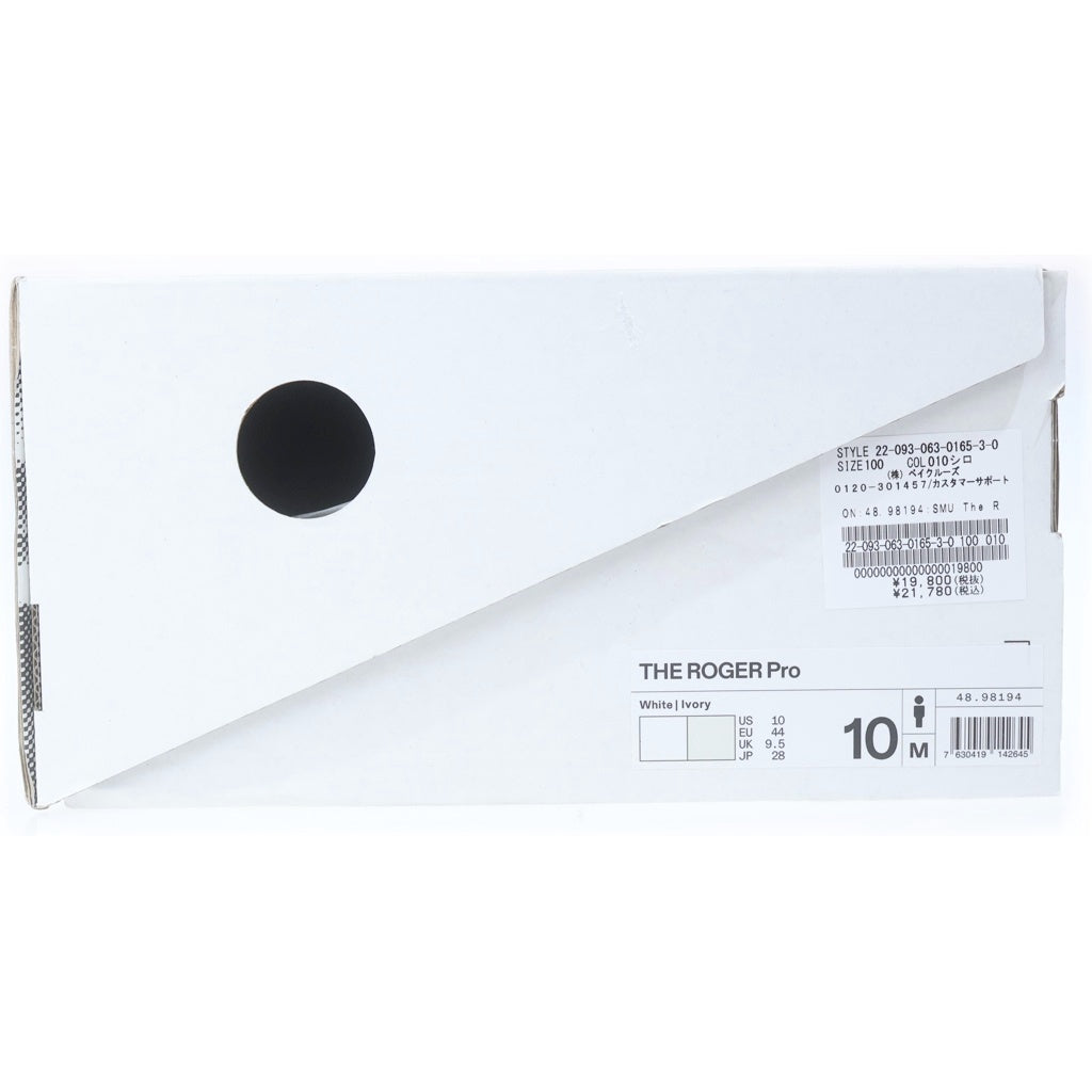 On(オン) CLOUDFLOW クラウドフロー ローカットスニーカー ホワイト USM10/28cm 48.98194