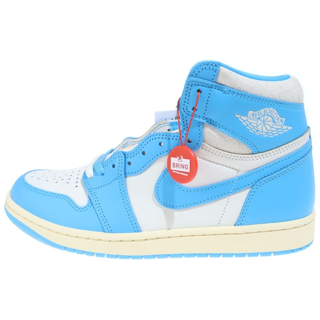 NIKE(ナイキ) AIR JORDAN 1 RETRO HIGH OG UNC REIMAGINED エアジョーダン1 レトロ リイマジンド ハイカットスニーカー ホワイト/ブルー US10/28cm DZ5485-402