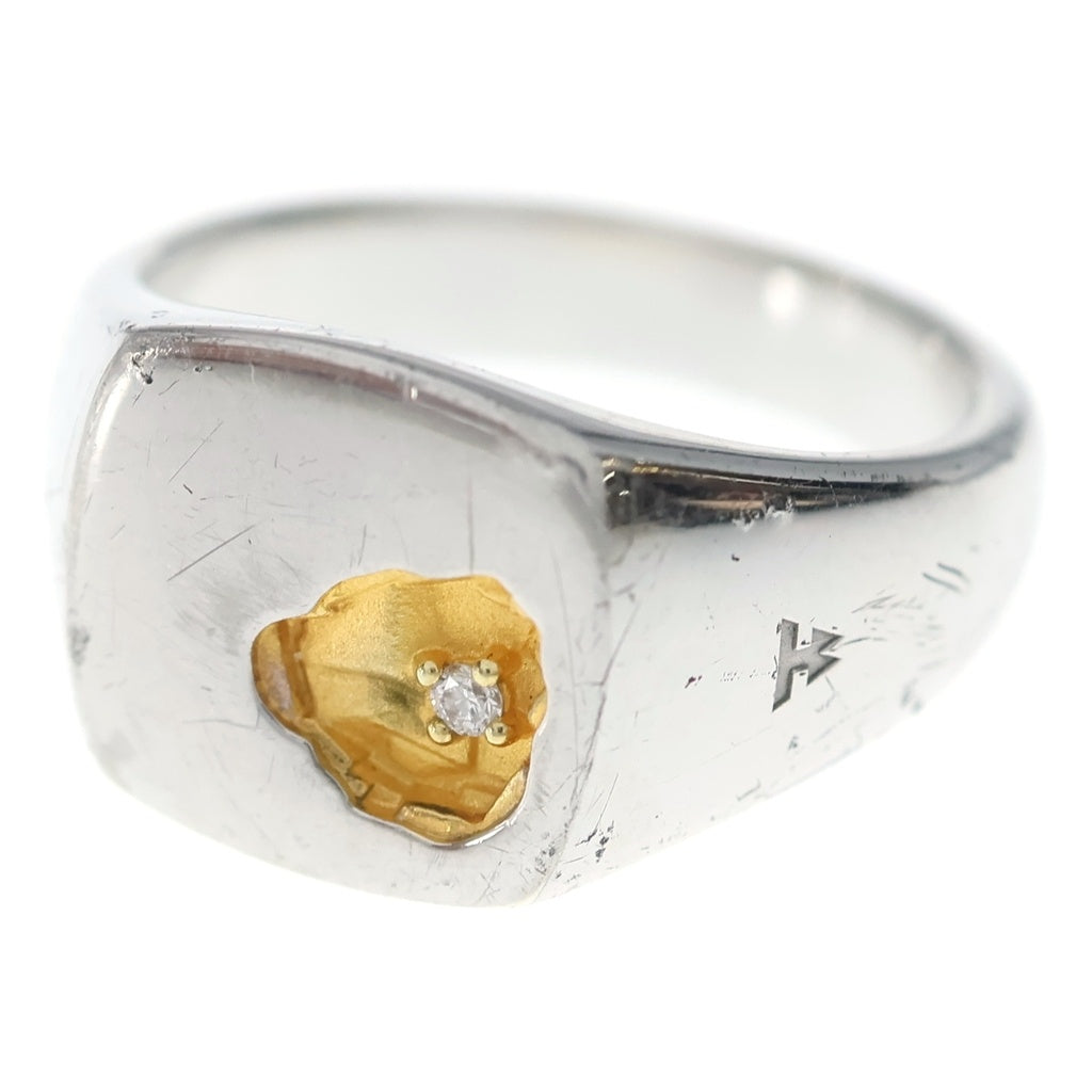 TOMWOOD(トムウッド) MINED RING SMALL DIAMOND スモール ダイヤモンド リング シルバー