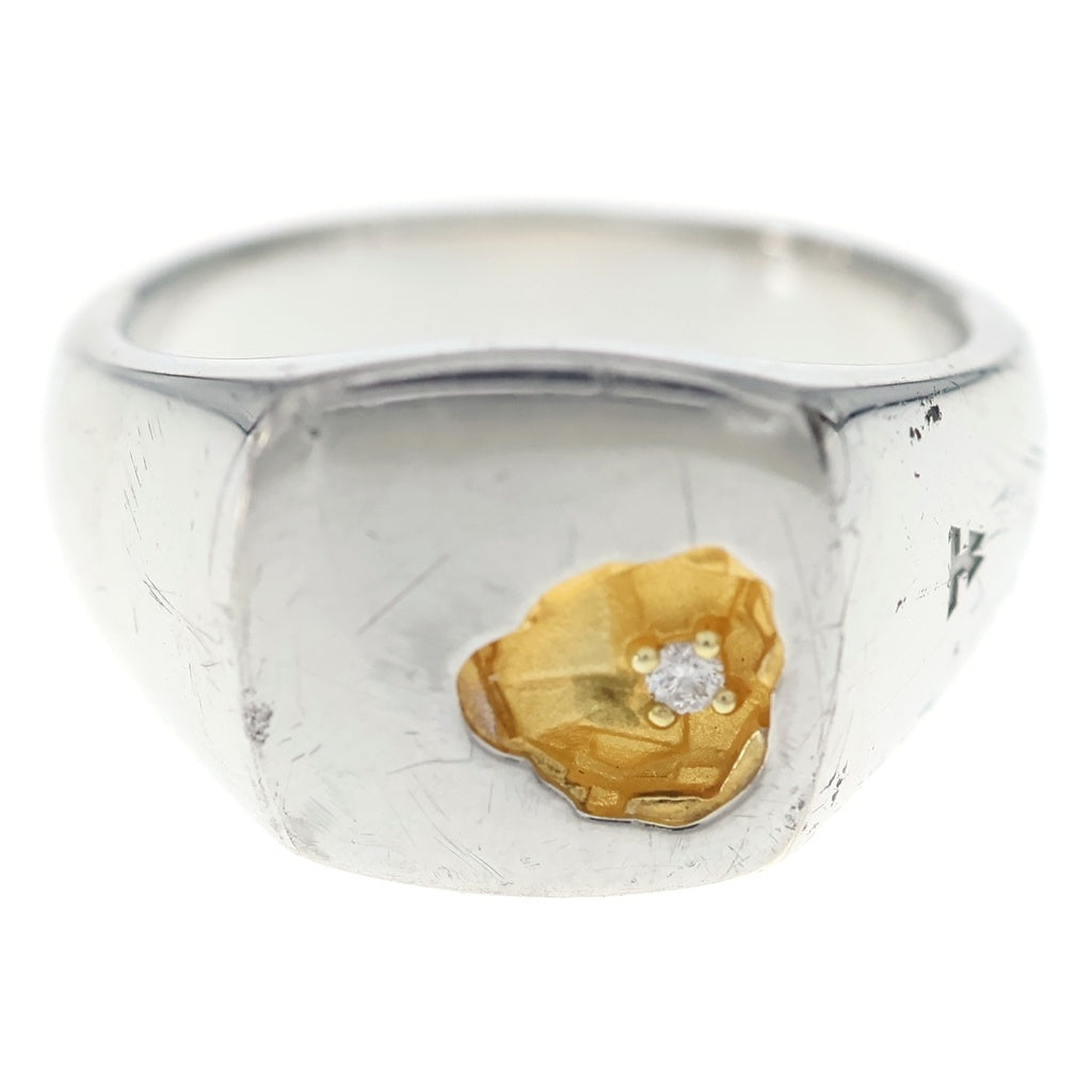 TOMWOOD(トムウッド) MINED RING SMALL DIAMOND スモール ダイヤモンド リング シルバー