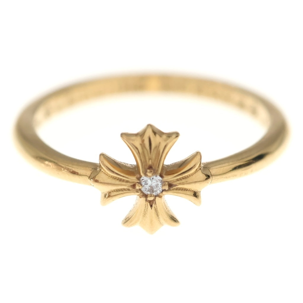 CHROME HEARTS(クロムハーツ) 22K BUBBLGM CH PLS DIA バブルガム CH プラス 1ダイヤ ゴールド リング