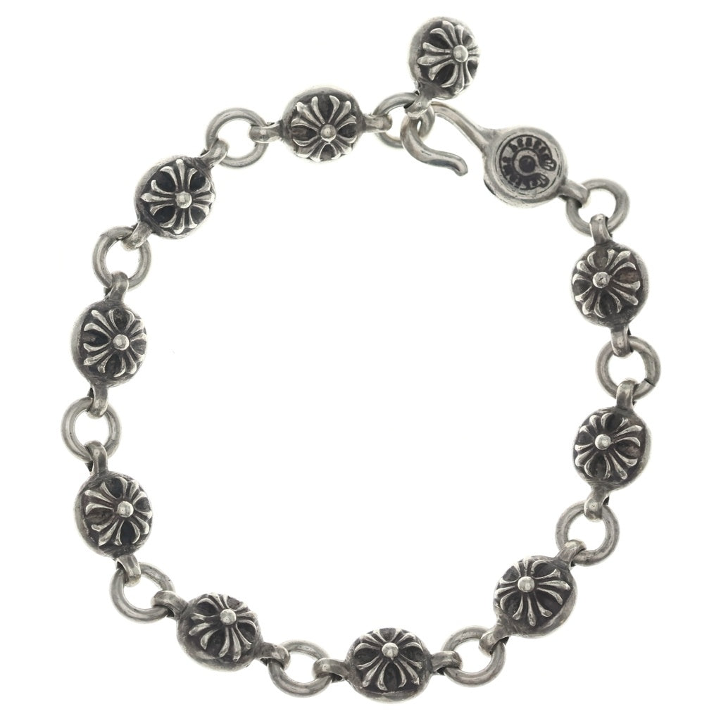 CHROME HEARTS(クロムハーツ) NO2 BALL #2クロスボールブレスレット シルバー BCA176