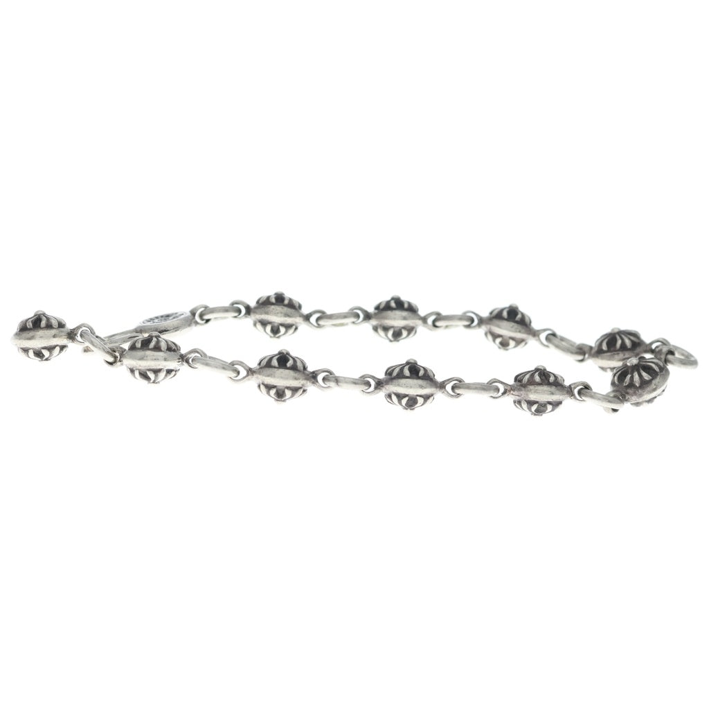 CHROME HEARTS(クロムハーツ) NO2 BALL #2クロスボールブレスレット シルバー BCA176