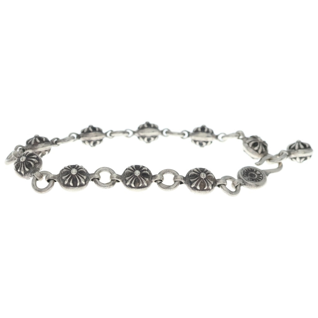 CHROME HEARTS(クロムハーツ) NO2 BALL #2クロスボールブレスレット シルバー BCA176