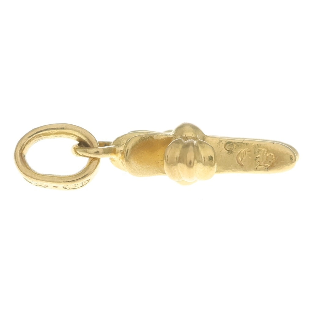 CHROME HEARTS(クロムハーツ) 22K CRS BBYFAT ベイビーファットクロス ペンダントトップ ゴールドBCA037