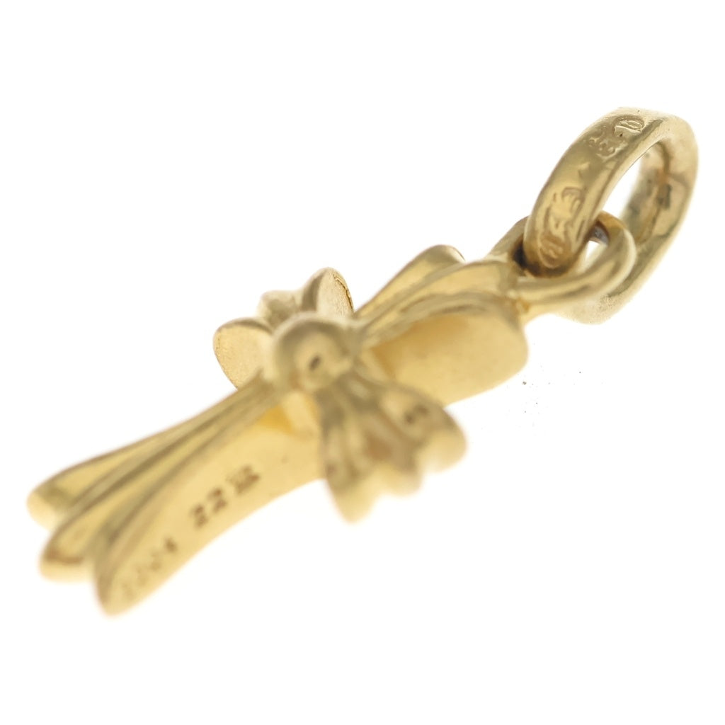 CHROME HEARTS(クロムハーツ) 22K CRS BBYFAT ベイビーファットクロス ペンダントトップ ゴールドBCA037