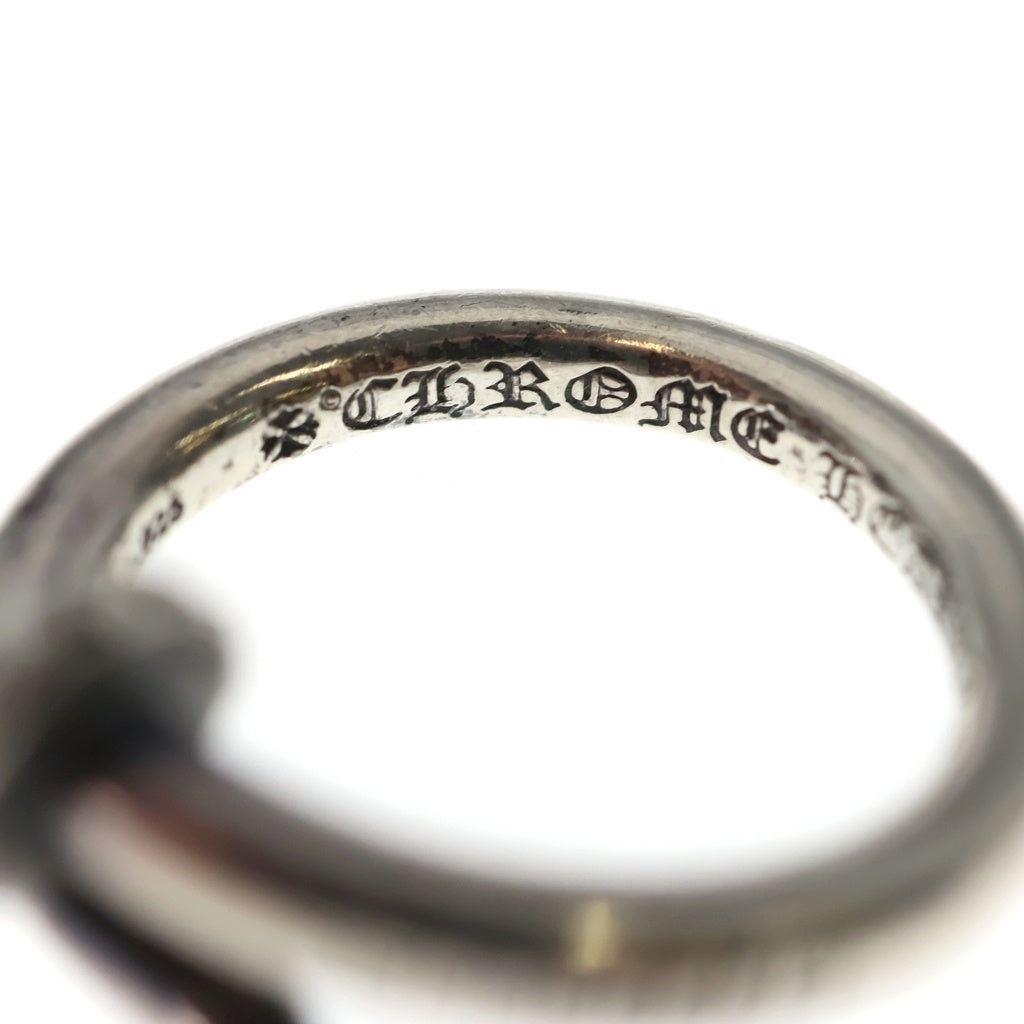 CHROME HEARTS(クロムハーツ) NAIL CRSBALL ネイル クロスボール リング シルバー BCA349