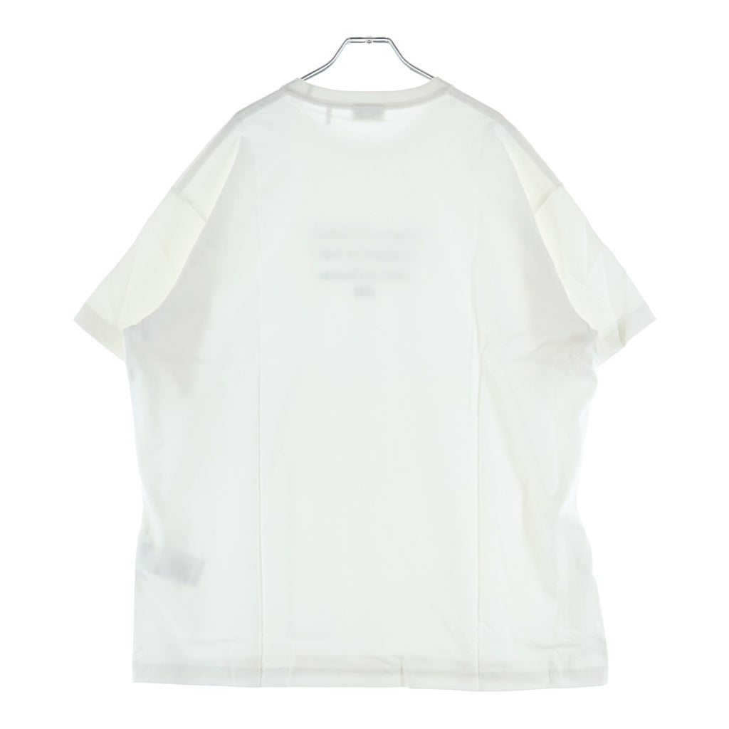 KITH(キス) フロントロゴデザイン クルーネック カットソー 半袖Tシャツ ホワイト KH3826-101