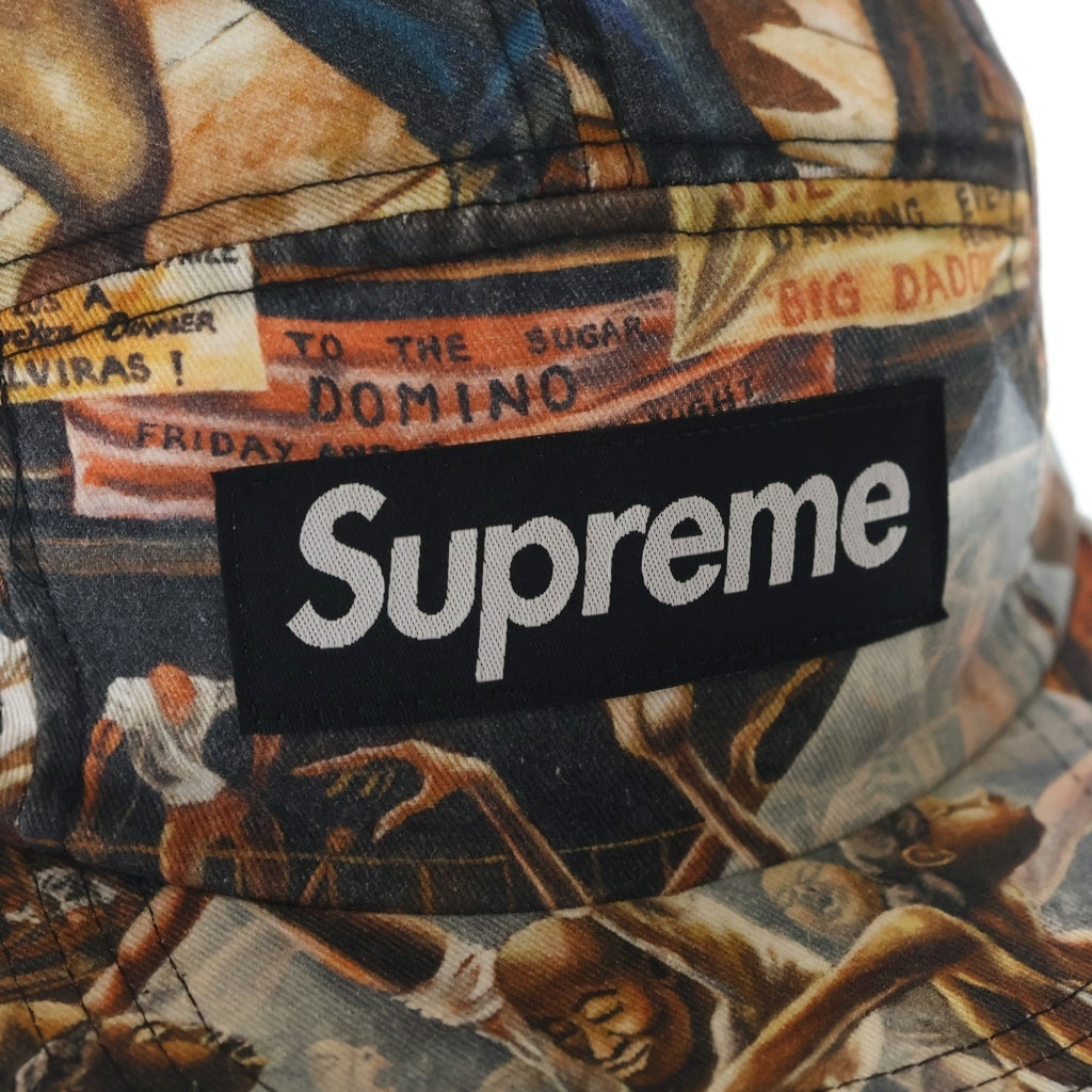 SUPREME(シュプリーム) 25SS Ernie Barnes Camp Cap アーニー バーンズ キャンプ キャップ 帽子 マルチ