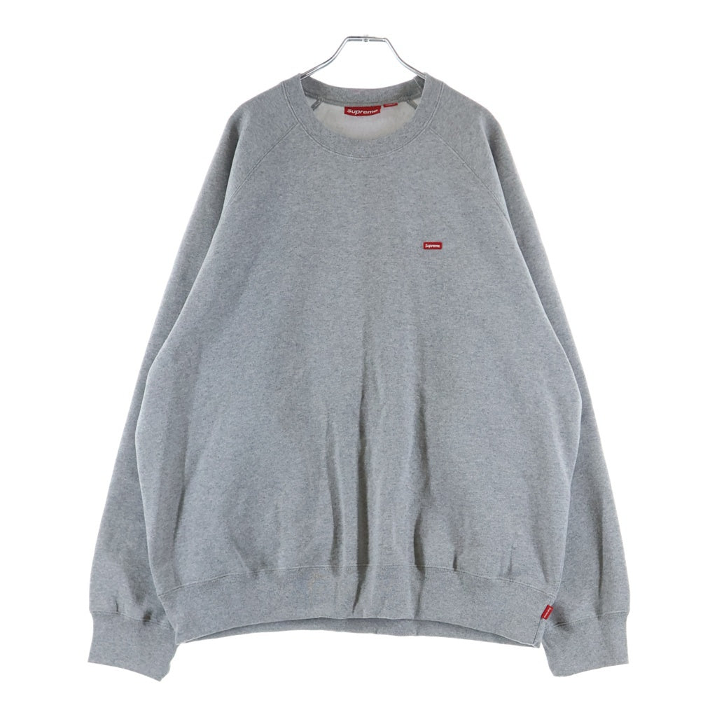 SUPREME(シュプリーム) 24SS Small Box Raglan スモールボックスロゴ ラグランスリーブ スウェット トレーナー グレー