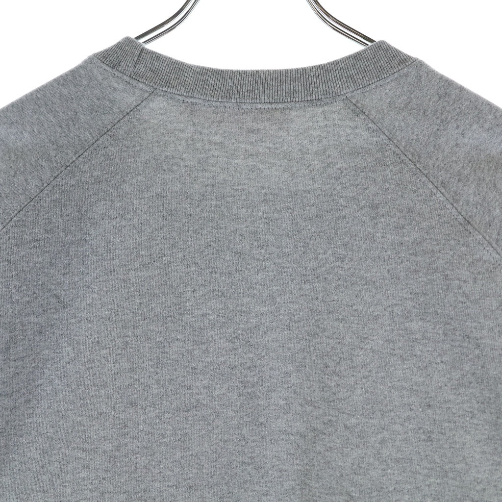 SUPREME(シュプリーム) 24SS Small Box Raglan スモールボックスロゴ ラグランスリーブ スウェット トレーナー グレー