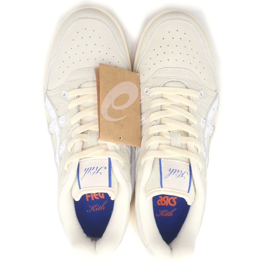 ASICS(アシックス) ×KITH EX-89 キス スエード ローカットスニーカー オフホワイト US10/28cm 1201A894-101