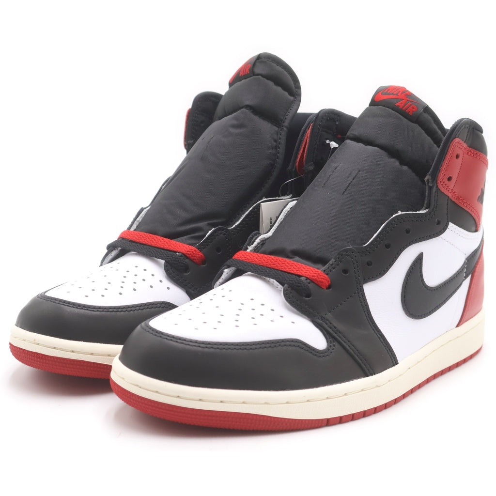NIKE(ナイキ) AIR JORDAN 1 RETRO HIGH OG BLACK TOE REIMAGINED エアジョーダン1 ブラックトゥ つま黒 リイマジンド ハイカットスニーカー US10/28cm DZ5485-106