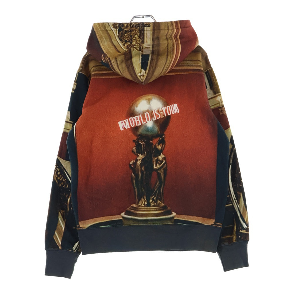 SUPREME(シュプリーム) 17AW ×Scarface The World Is Yours Hooded Sweatshirt スカーフェイス ワールド イズ ユアーズ フーデッド スウェット パーカー マルチ