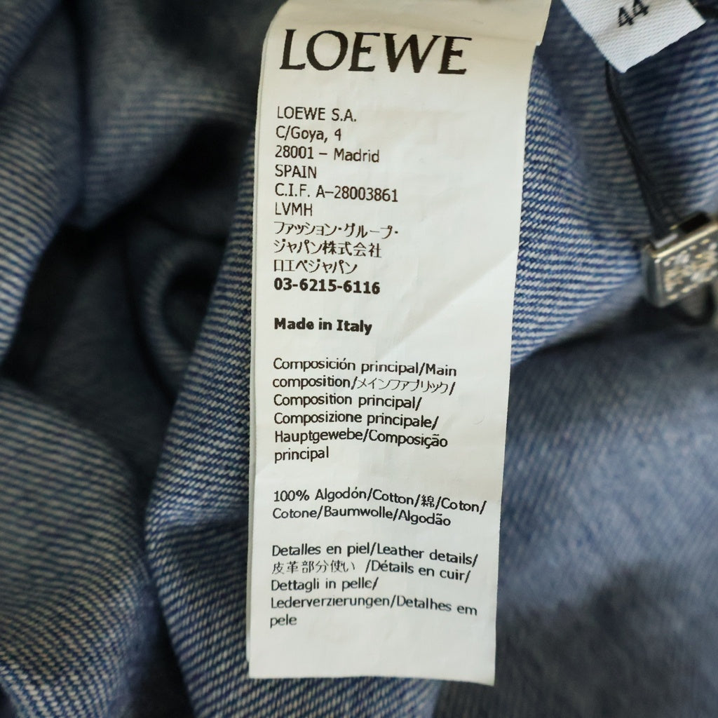 LOEWE(ロエベ) Paula Jacket パウラジャケット アウター ブルー H616Y12X05