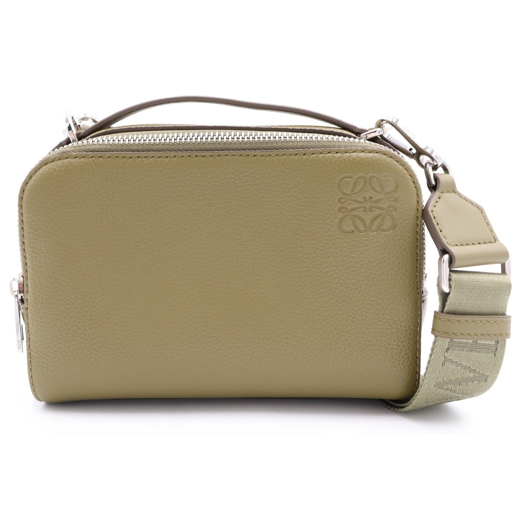 LOEWE(ロエベ) Camera Crossbody Bag カメラクロスボディバッグ ミニ ショルダーバッグ グリーン C660R41X01 レディース