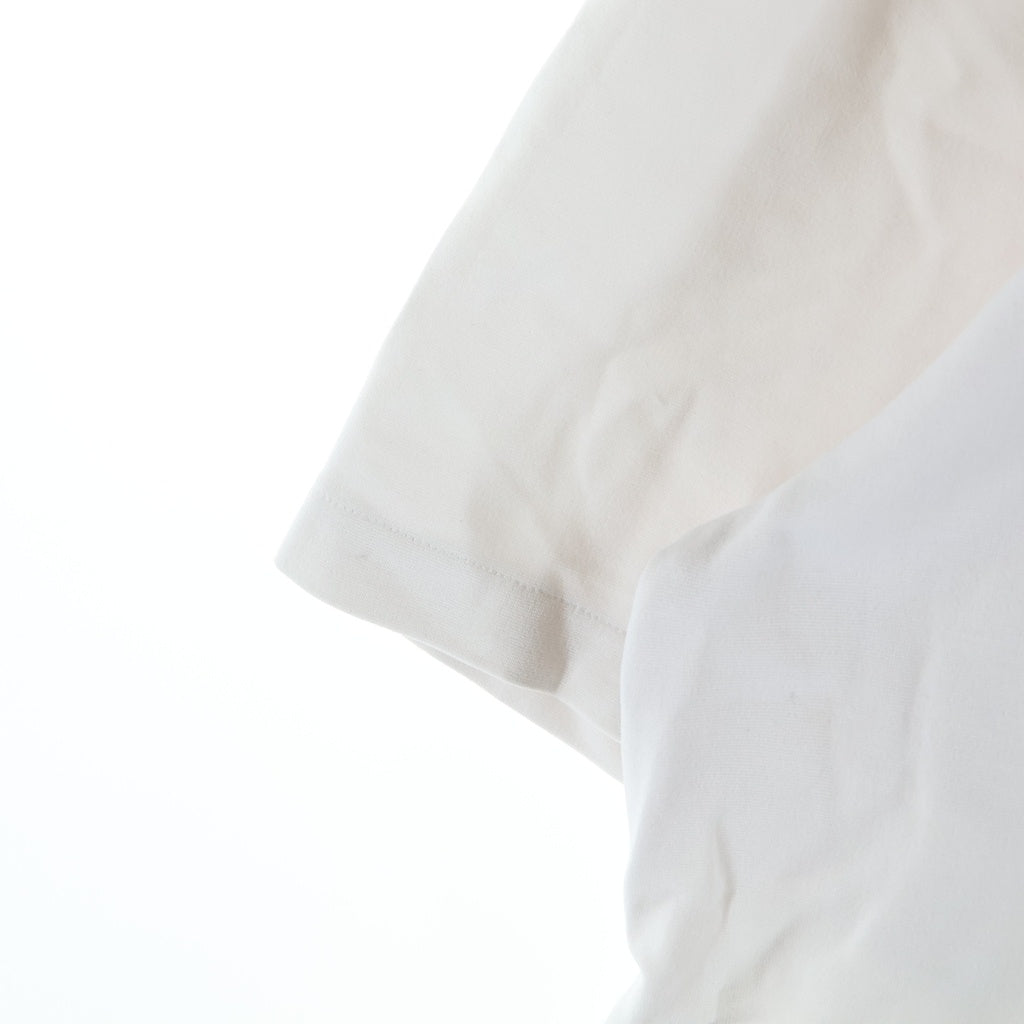 Acne Studios(アクネ ストゥディオズ) XTORR LOGO RIB エクスター ネックロゴ 半袖Tシャツ ホワイト BL0221