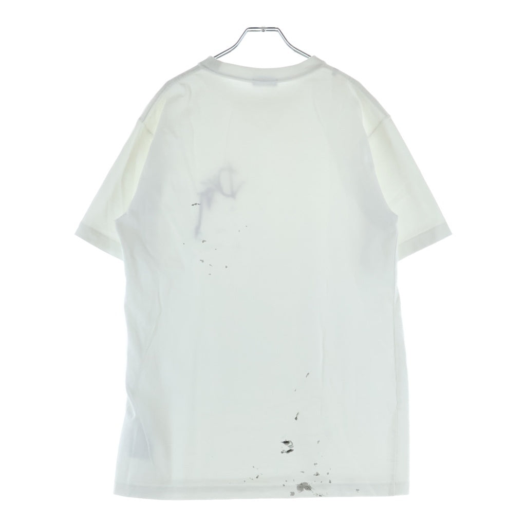 DIOR(ディオール) 22AW×Travis Scott Cactus Jack トラビススコット カクタスジャック 刺繍デザイン 半袖Tシャツ カットソー ホワイト 283J685B0554