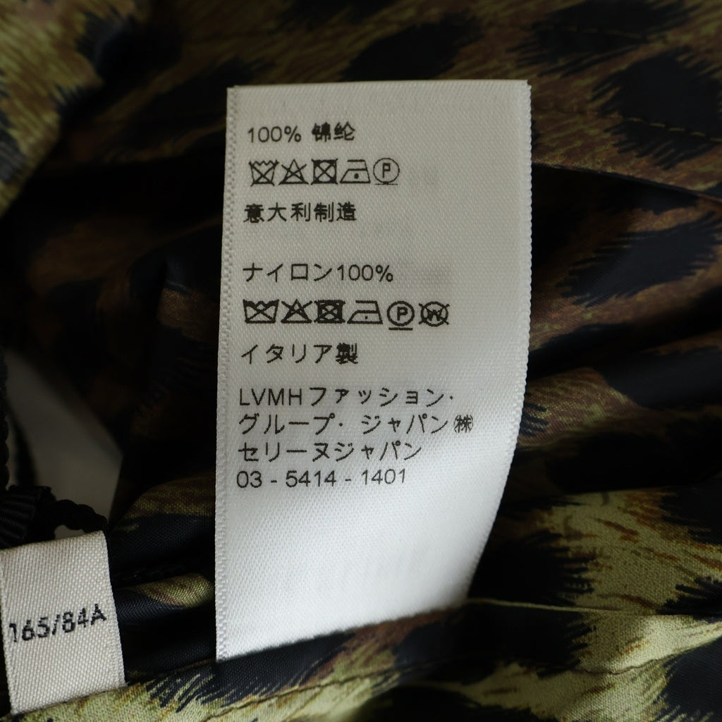 CELINE(セリーヌ) レオパード ナイロンジャケット ブルゾン ブラウン 2W181853I