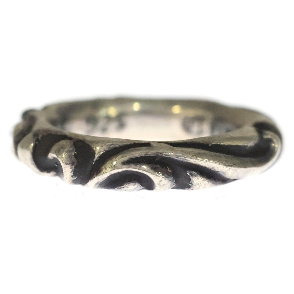 CHROME HEARTS(クロムハーツ) SCRL BAND スクロールバンド リング シルバー BCA351