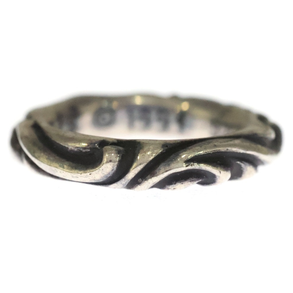 CHROME HEARTS(クロムハーツ) SCRL BAND スクロールバンド リング シルバー BCA351
