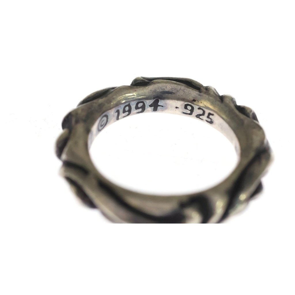 CHROME HEARTS(クロムハーツ) SCRL BAND スクロールバンド リング シルバー BCA351