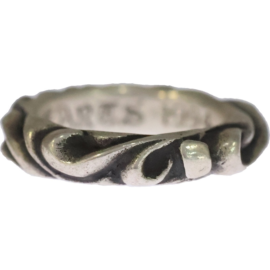 CHROME HEARTS(クロムハーツ) SCRL BAND スクロールバンド リング シルバー BCA351