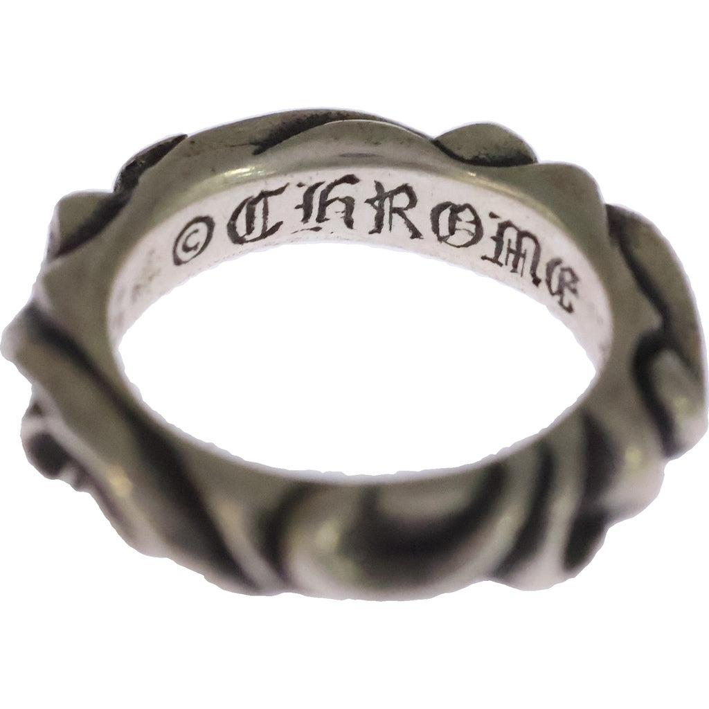 CHROME HEARTS(クロムハーツ) SCRL BAND スクロールバンド リング シルバー BCA351