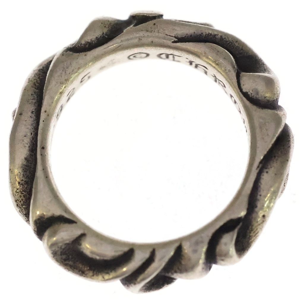 CHROME HEARTS(クロムハーツ) SCRL BAND スクロールバンド リング シルバー BCA351
