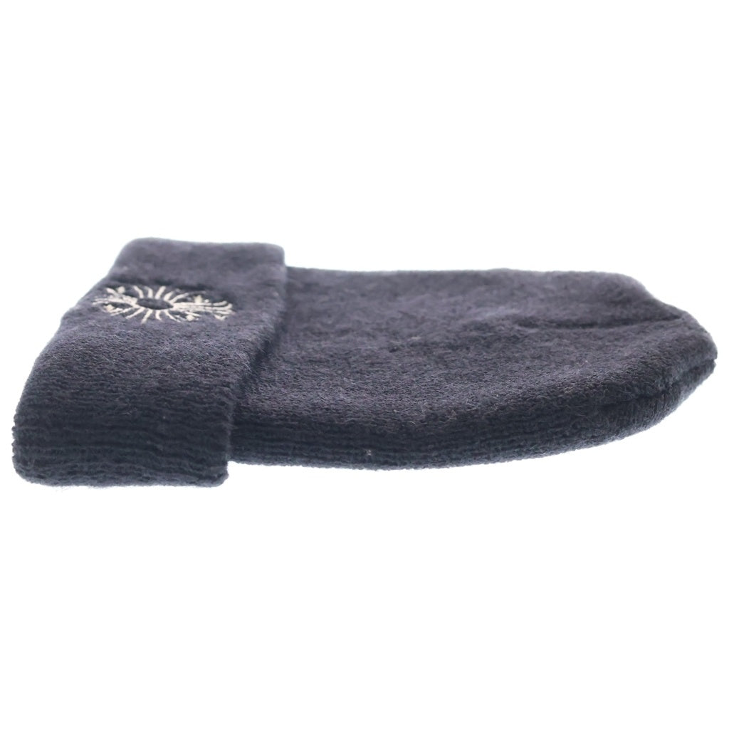 CHROME HEARTS(クロムハーツ) WOOL WATCH CAP CHプラス刺繍ウールビーニー ニットキャップ 帽子 ブラック